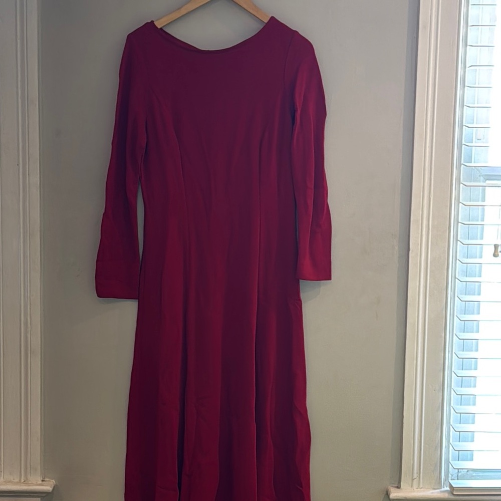 Talbots Elegant Red Women's Dress